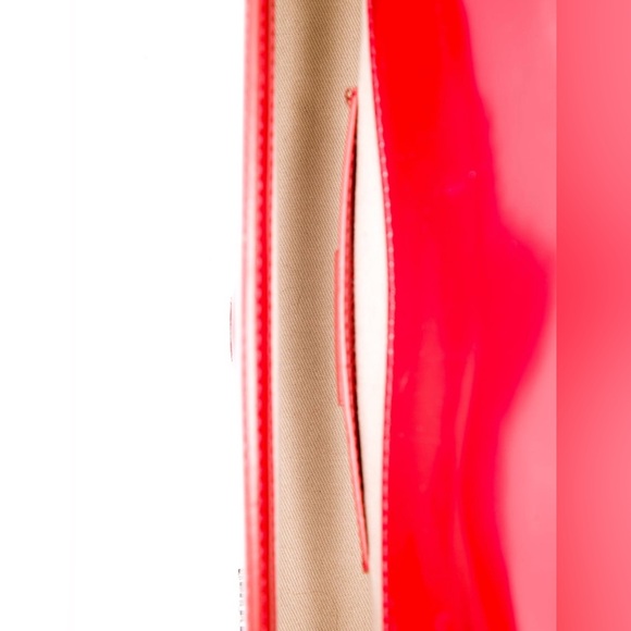 Jacquemus Long Le Bambino Red Leather Shoulder Bag - Picture 6 of 6